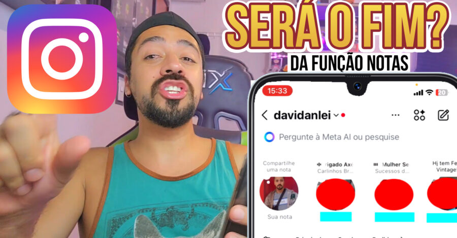 🔥 FIM DA FUNÇÃO NOTAS DO INSTAGRAM? 😱