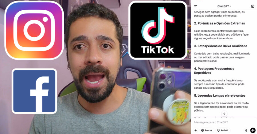 🔥 CONTEÚDOS QUE FAZEM A GENTE PERDER SEGUIDORES NO INSTAGRAM, FACEBOOK OU TIKTOK