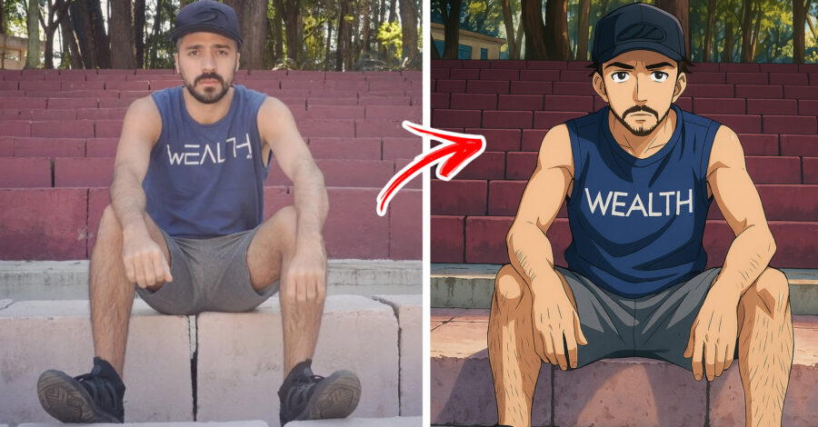 🔥 VIRALIZOU! COMO CRIAR IMAGEM ESTILO ANIME ( com sua foto ) 2025 trend 📸