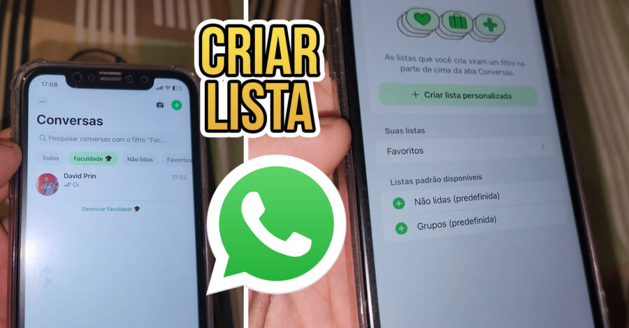 ✅ COMO CRIAR LISTA DE ORGANIZAÇÃO DE CONTATOS NO WHATSAPP