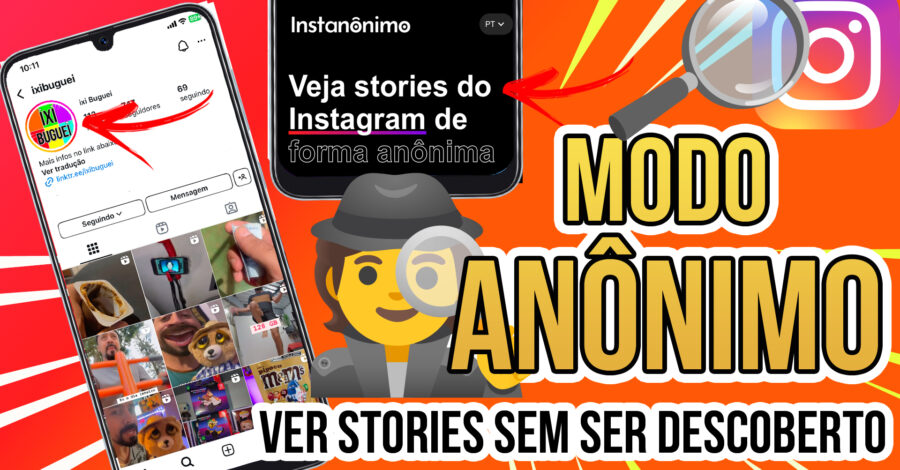 🕵🏻‍♂️ VER STORIE DO INSTAGRAM SEM A PESSOA SABER ( MODO ANÔNIMO )