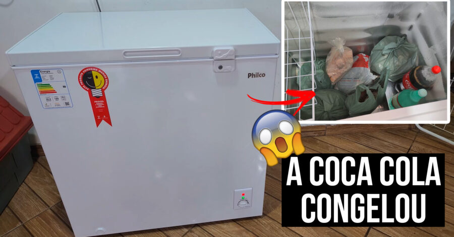 FAZ BARULHO? GELA BEM? Freezer Horizontal Philco 199L PFH205B