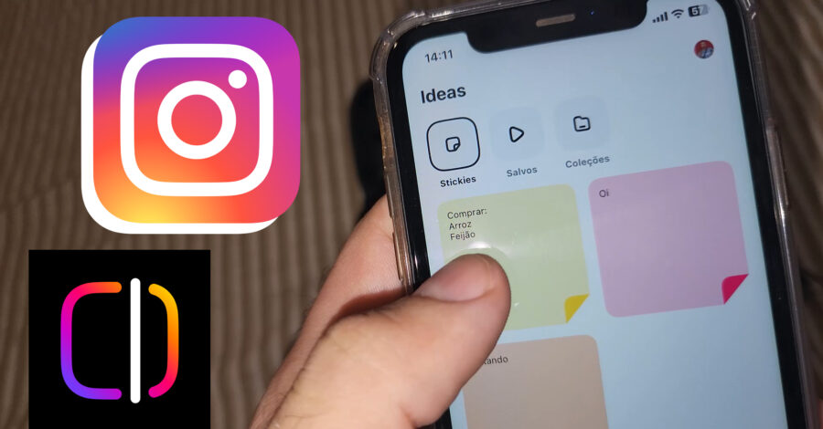 📝 NOVO NOTAS DO EDITS DO INSTAgram ( stickies )