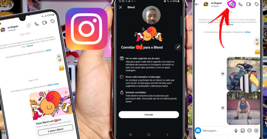 EXPLORANDO A NOVA FUNÇÃO BLEND ( REELS ) DO INSTAGRAM