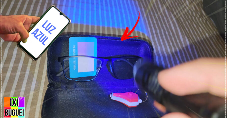 ⚠️ VOCÊ USA MUITO CELULAR? Então PRECISA VER ISSO sobre seus óculos de grau ! 💻📱TESTE DE LUZ AZUL