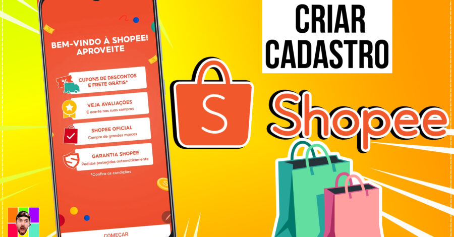 🛍️ COMO CRIAR CADASTRO NA SHOPEE DO ZERO ( criar conta )