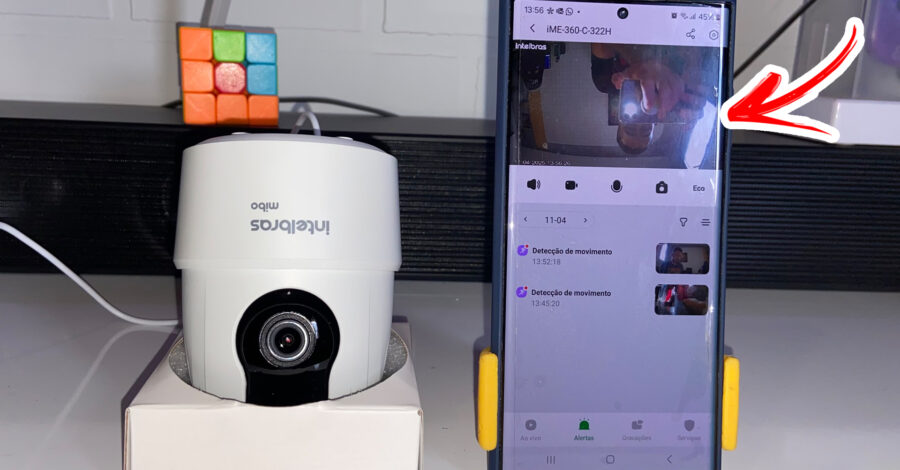 IMAGEM DA CÂMERA INTELBRAS DE CABEÇA PRA BAIXO, COMO VIRAR A IMAGEM ( ROTACIONAR ) | SOLUÇÃO
