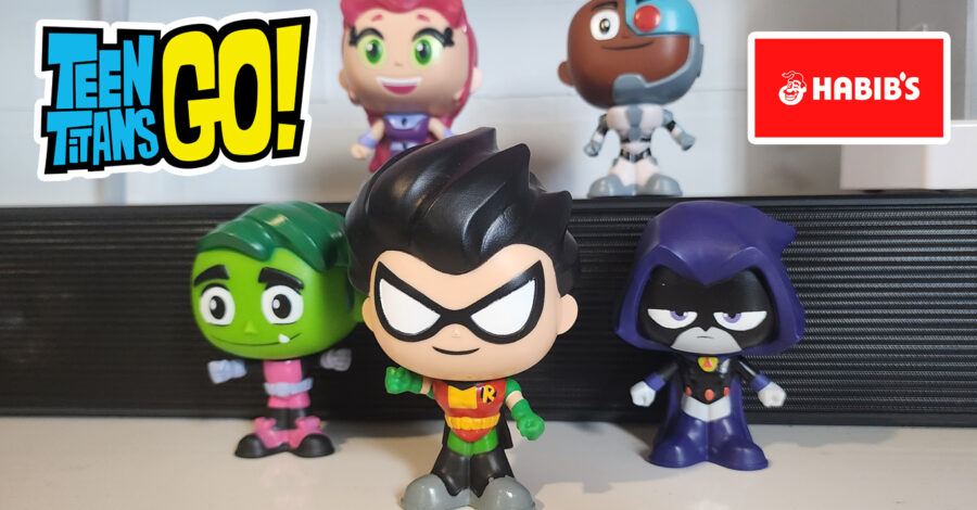 🔥 HABIB’S ARRASOU NESSA NOVA COLEÇÃO DE PERSONAGENS TEEN TITANS GO ( Os Jovens Titãs em Ação )