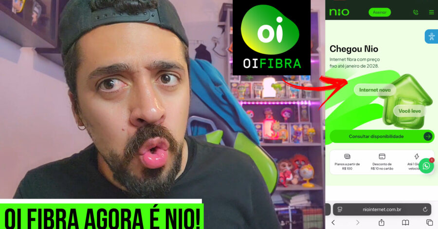 ⚡ NIO é a Nova Oi Fibra! Meu Plano vai Mudar?