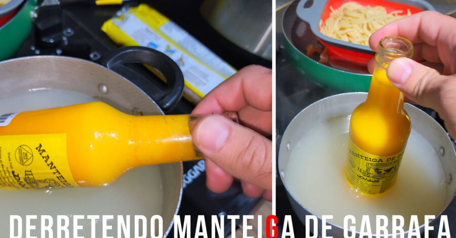 ✅ Como Eu Fiz Pra Derreter Manteiga de Garrafa Dura apenas com água quente