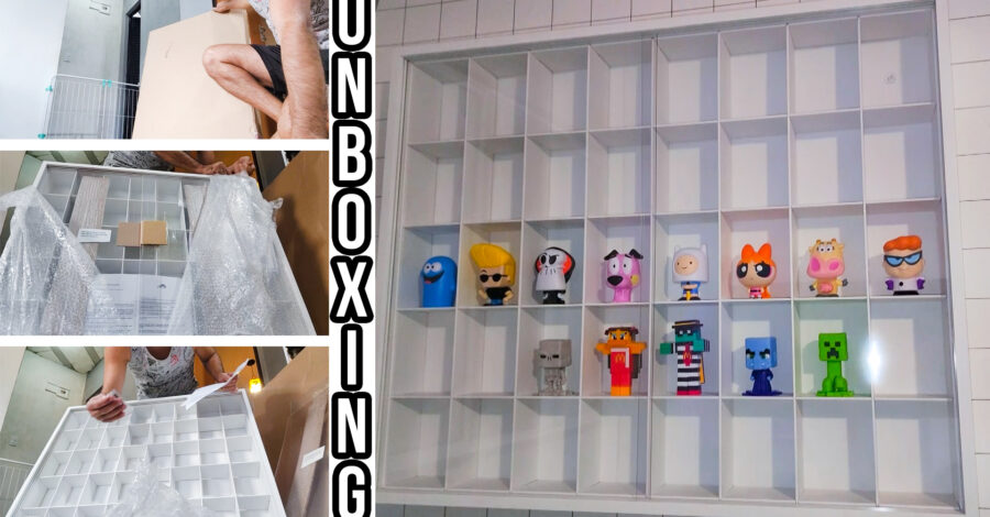 🟢 UNBOXING DO EXPOSITOR DE FUNKO POP OU PERSONAGENS DO MC DONALD’S OU BURGER KING
