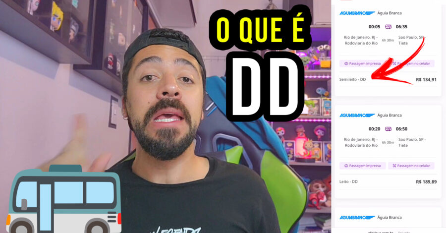 🚎 O QUE É A SIGLA DD QUE APARECE AO COMPRAR PASSAGEM DE ÔNIBUS DE VIAGEM OU IMPRESSO NA PASSAGEM
