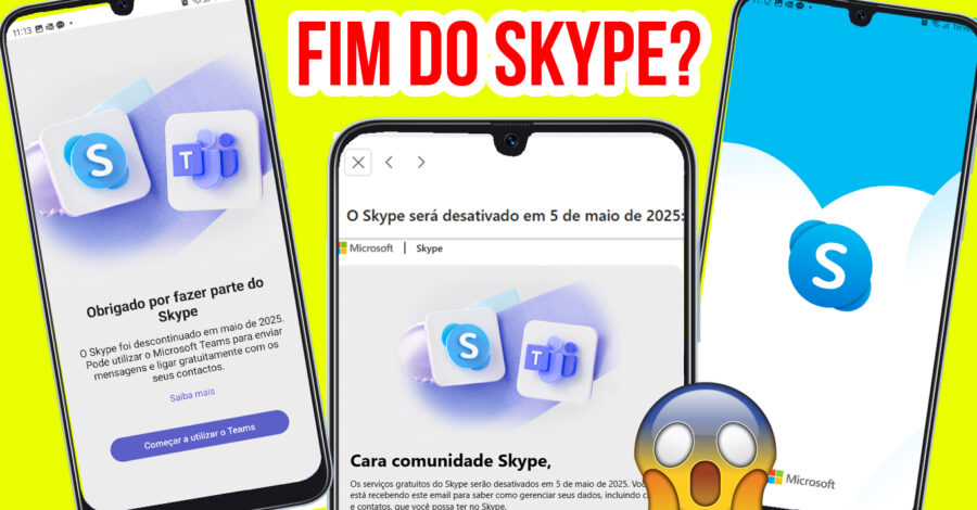 😱 FIM DO SKYPE? FUI INFORMADO HOJE POR E-MAIL