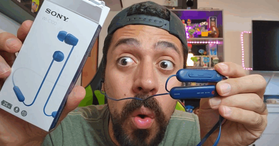 REVIEW DO FONE SONY WI-C100 – BLUETOOTH