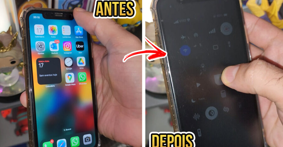 📱 VOCÊ SABIA? TEM COMO REDUZIR O BRILHO DA TELA ( LUZ ) DO IPHONE QUASE A ZERO!