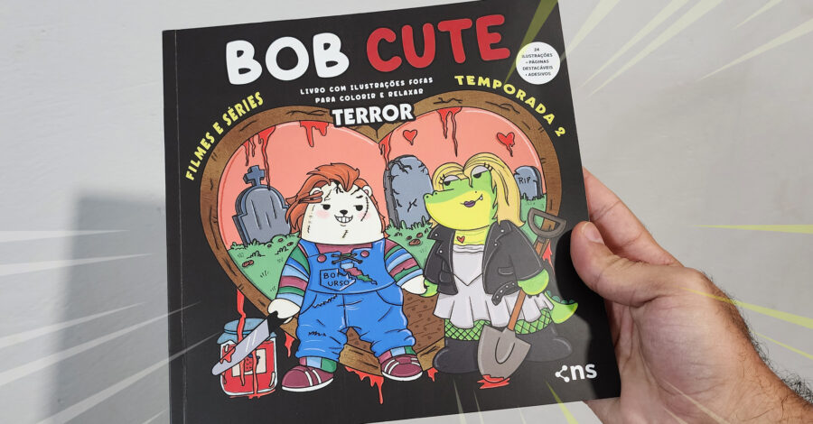 🧟‍♂️ DEMOROU MAS CHEGOU: LIVRO DE TERROR DE COLORIR: BOB CUTE – PÁGINA POR PÁGINA