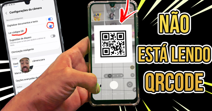 CÂMERA DO ANDROID NÃO ESTÁ LENDO QRCODE, COMO ATIVAR PELA PRÓPRIA FUNÇÃO CÂMERA