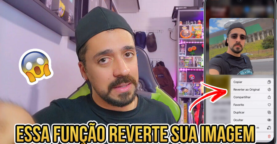 REVERTER AO ORIGINAL – COMO RETORNAR UMA FOTO CORTADA A COMO ELA ERA ANTES NA GALERIA DO IPHONE