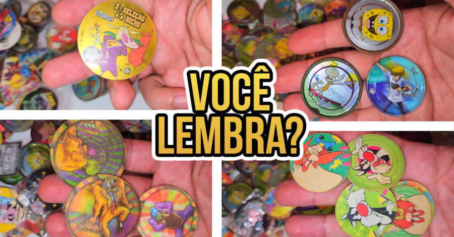 NOSTALGIA: TAZOS RAROS E METÁLICOS… SERÁ QUE RETORNAM ALGUM DIA?