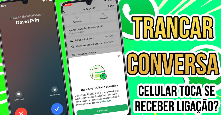 SE TRANCAR UMA CONVERSA NO WHATSAPP A PESSOA AINDA CONSEGUE ME LIGAR ? O CELULAR VAI TOCAR?