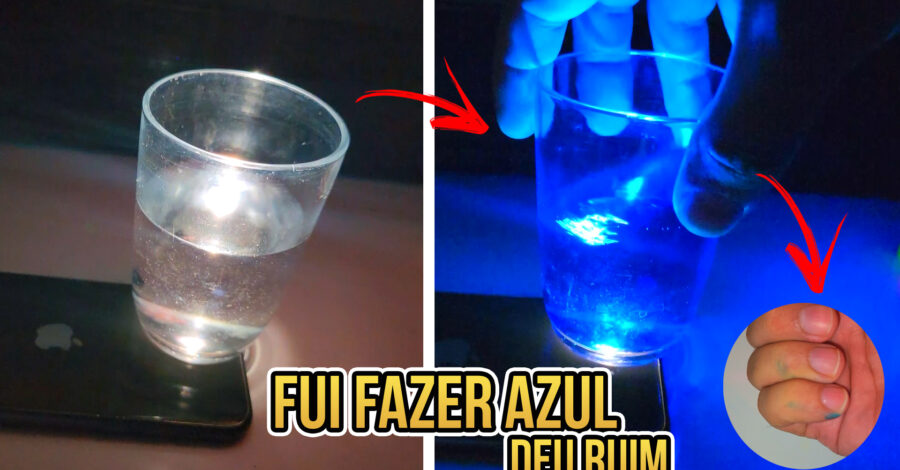 NÃO FAÇA A TREND DO CRIANDO MEMÓRIAS AFETIVAS DA COR AZUL! PQ PINTOU MINHA MÃO RSRS