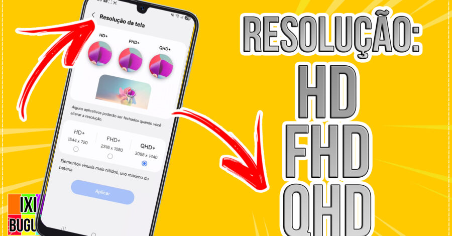 COMO ALTERAR RESOLUÇÃO DA TELA DO CELULAR PARA HD, FHD OU QHD ( MODELOS S22, S23, S24, S25 ULTRA )