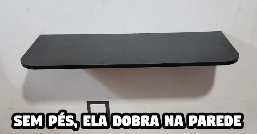 COMO FIXAR A MESA DOBRÁVEL DE PAREDE RETRÁTIL – PASSO A PASSO