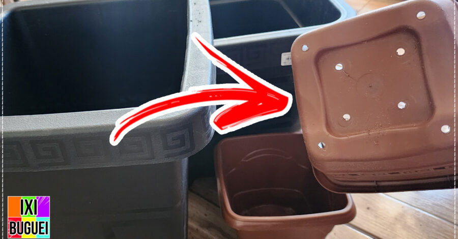 Como FURAR VASO de planta Rápido e Fácil