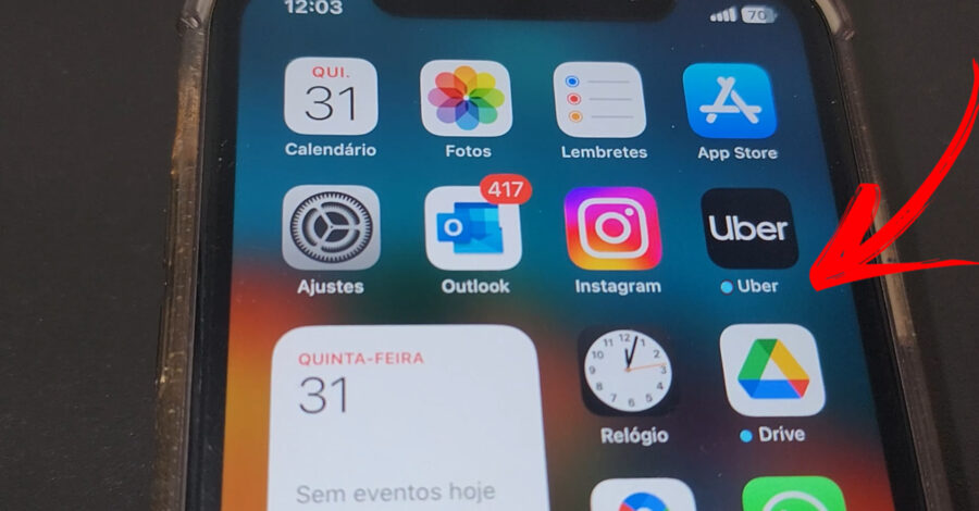 🔵 O QUE É A BOLINHA AZUL QUE APARECE EM FRENTE AO NOME DO APLICATIVO ( ÍCONE )