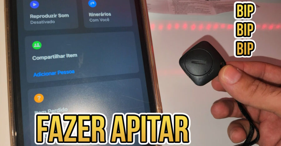 COMO FAZER RASTREADOR GPS TAG TRACKER APITAR, TOCAR ALARME?