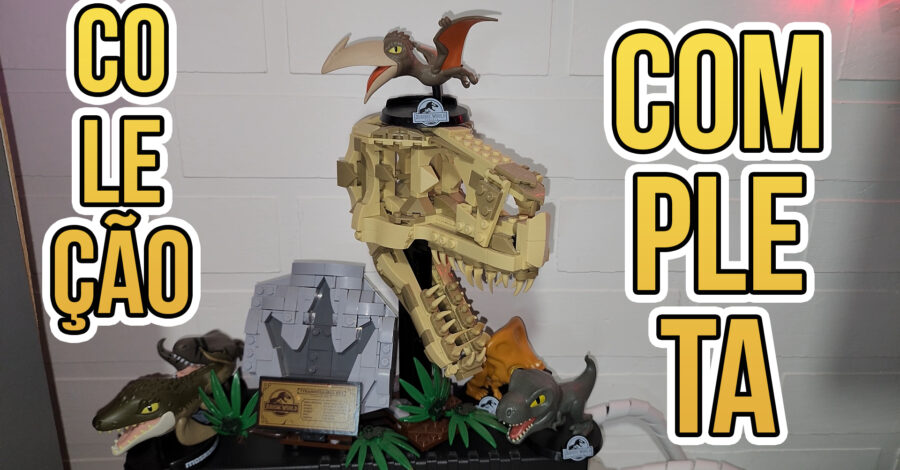 🔥 COMPLETEI A COLEÇÃO DO BOB’S DO JURASSIC WORLD