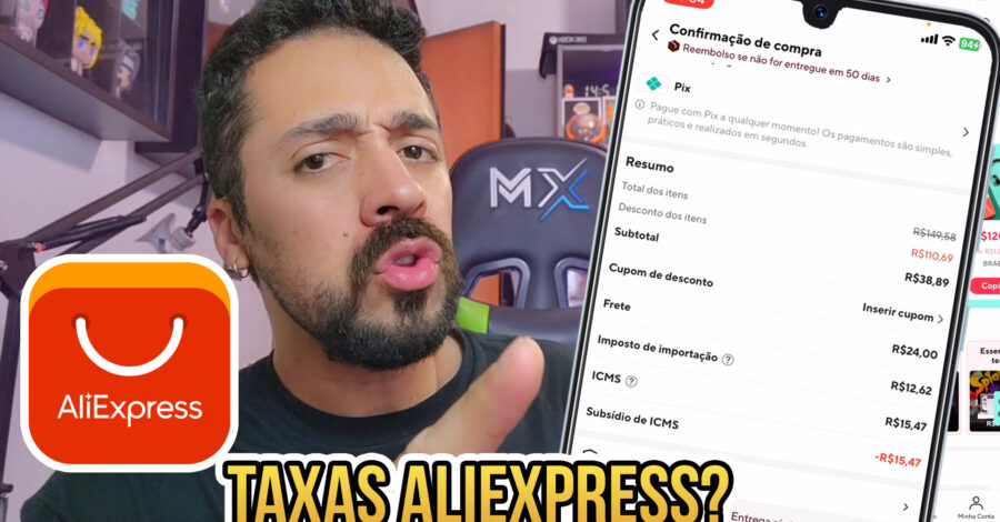 COMPRAS NO APP ALIEXPRESS – AS TAXAS APARECEM ANTES OU APÓS AS COMPRAS ?