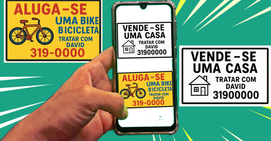 FÁCIL: COMO FAZER PLACA DE VENDE-SE OU ALUGA-SE CASA DE FORMA AUTOMÁTICA PELO CELULAR NO CHAT GPT