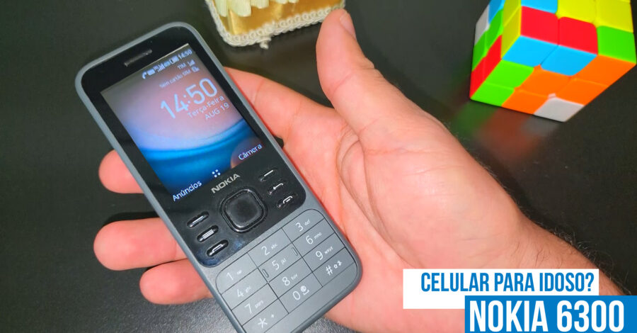 BASICÃO 📱 REVIEW: Nokia 6300 – Mostrando um pouco desse celular basicão / Telefone bom para idoso ?