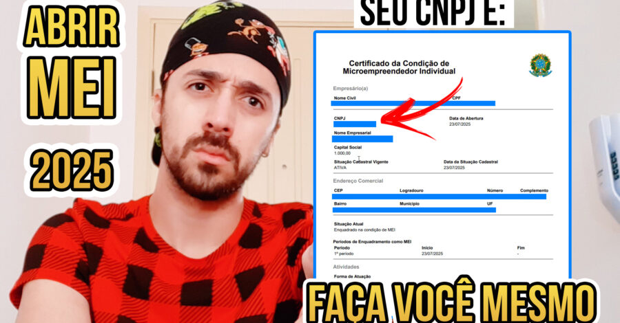 ✅ COMO ABRIR MEI EM 2025 ( FAÇA VOCÊ MESMO ) Passo a passo detalhado