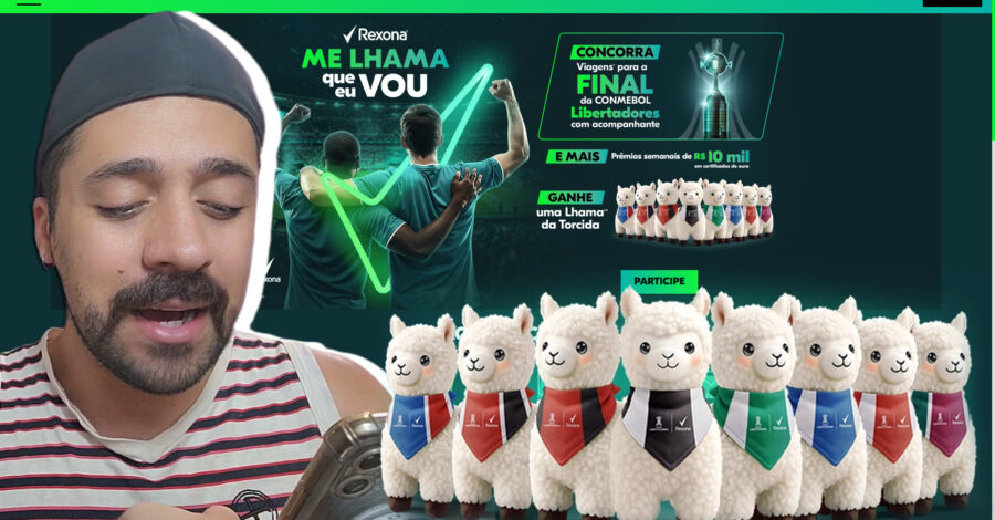 ME LHAMA QUE EU VOU : NOVA PROMOÇÃO DA REXONA