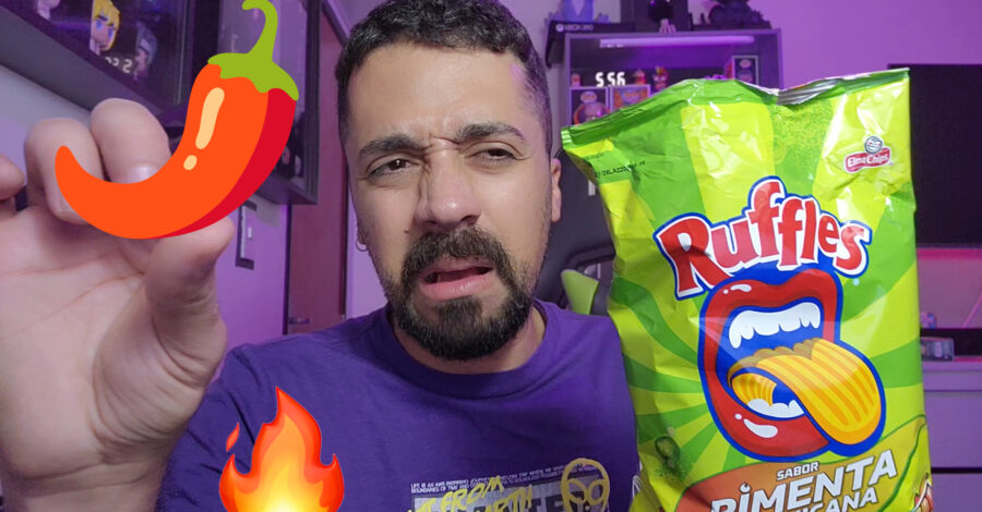 APIMENTADO 🔥 PROVEI O RUFFLES SABOR PIMENTA MEXICANA