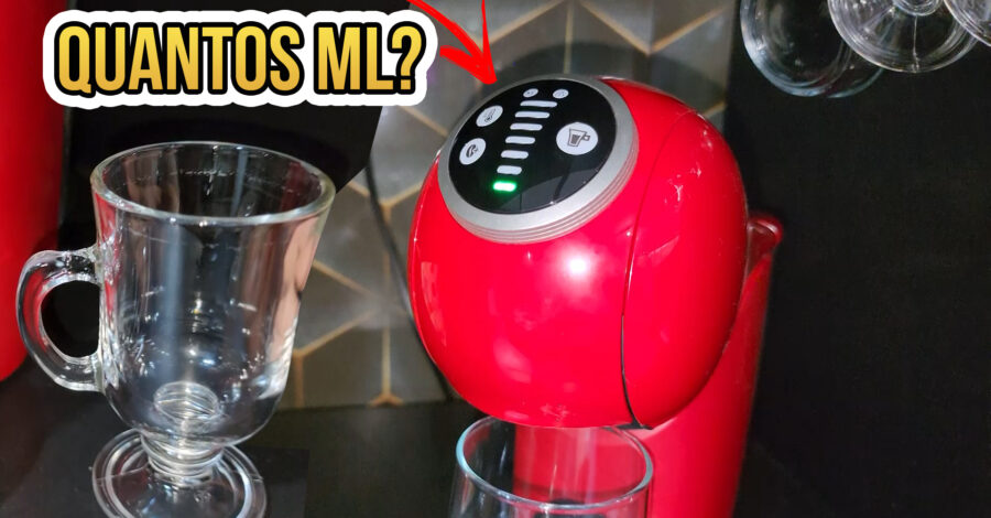 QUANTOS ML É CADA TRACINHO DA CAFETEIRA DOLCE GUSTO GENIO S PLUS OU BASIC ( CAFÉ EM CÁPSULA )