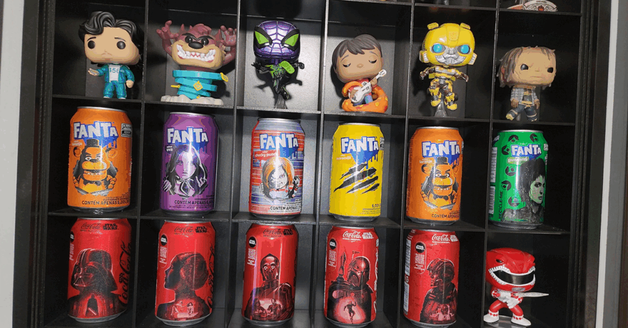 FINALMENTE ENCONTREI A LATA FANTA DO CHUCKY E DO Five Nights at Freddy’s