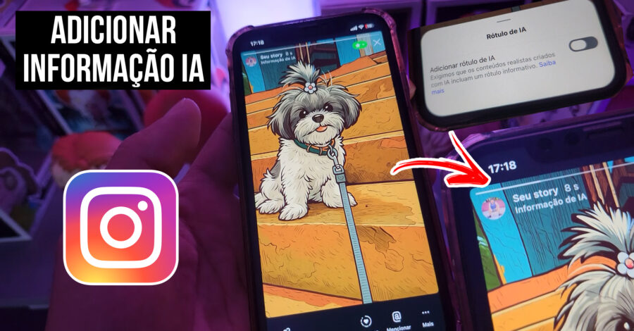 COMO ROTULAR COMO IA IMAGENS NO STORIE DO INSTAGRAM