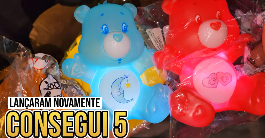 LANÇARAM NOVAMENTE A LUMINÁRIA URSINHOS CARINHOSOS DO GIRAFFAS