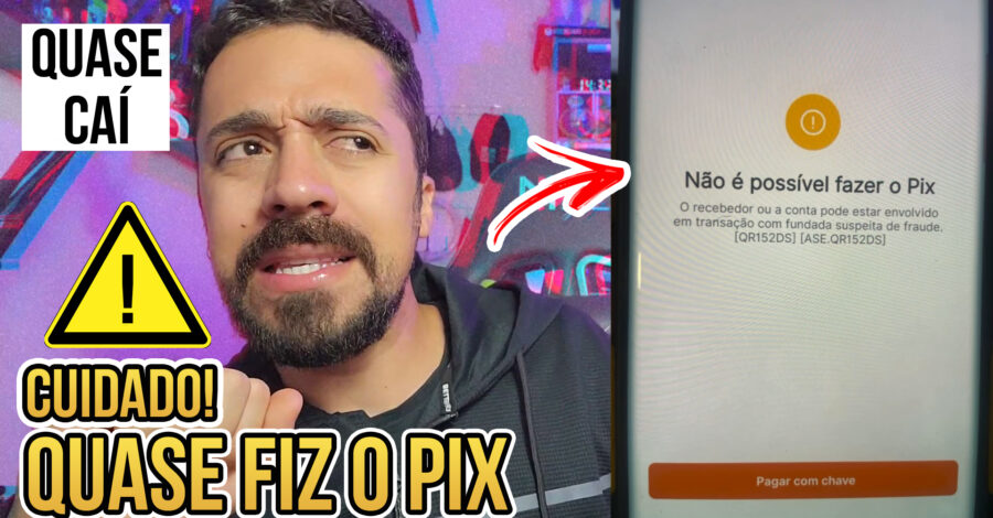 ⚠️ FOI POR POUCO – VEJA O QUE ACONTECEU COMIGO : CUIDADO AO REALIZAR COMPRA NA INTERNET NO PIX
