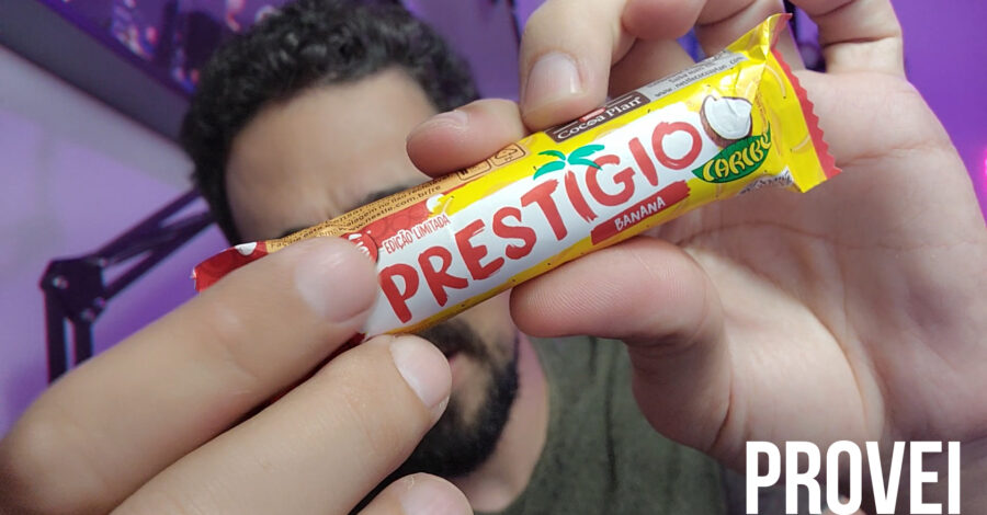 BOM OU RUIM? PROVEI O NOVO CHOCOLATE EDIÇÃO LIMITADA PRESTIGIO BANANA CARIBE NESTLE