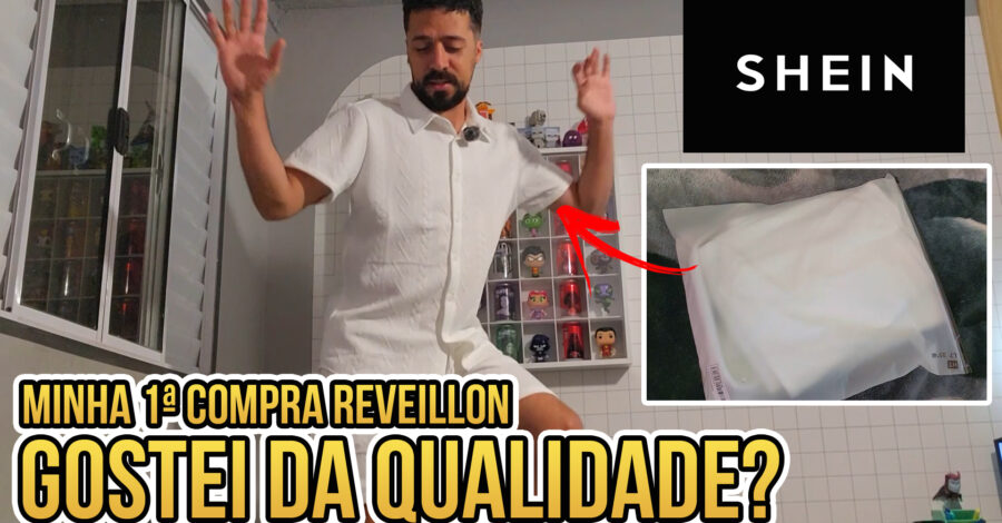MINHA PRIMEIRA COMPRA NA SHEIN VERSÃO REVEILLON