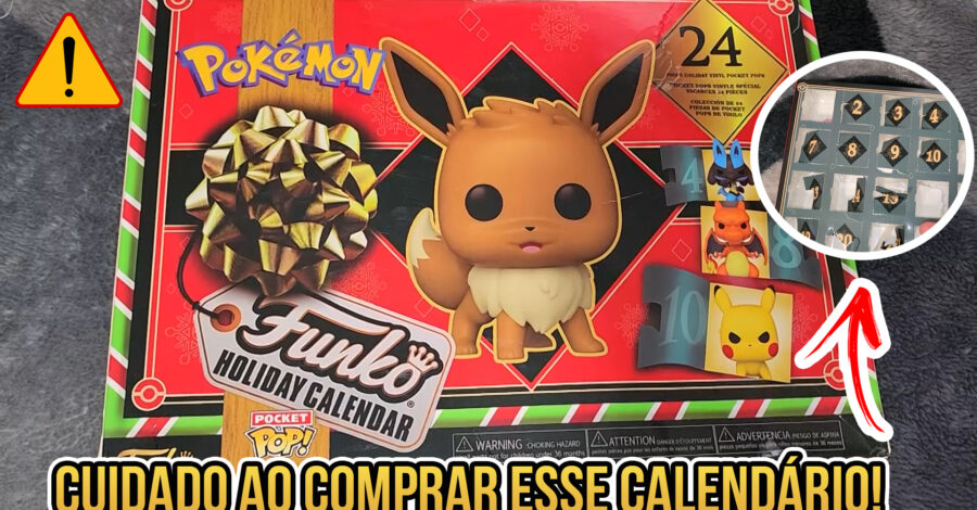 DECEPÇÃO: ⚠️ CUIDADO AO COMPRAR CALENDÁRIO ADVENTO POKEMON DE NATAL