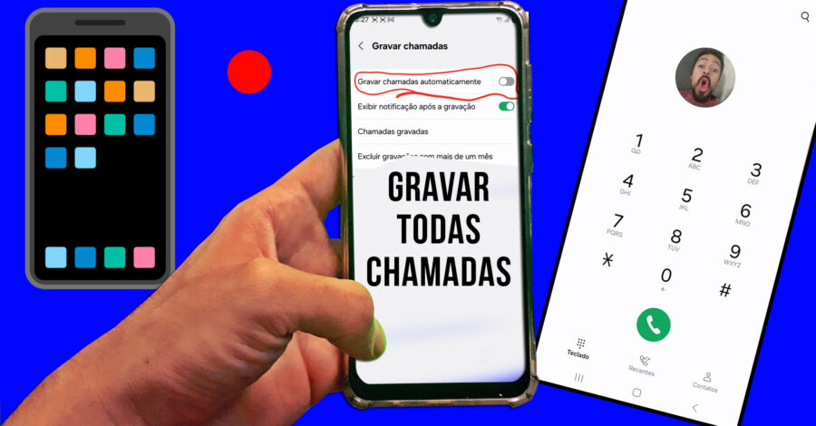 COMO GRAVAR AUTOMATICAMENTE TODAS AS CHAMADAS TELEFÔNICAS NO CELULAR ANDROID REALIZADAS E RECEBIDAS