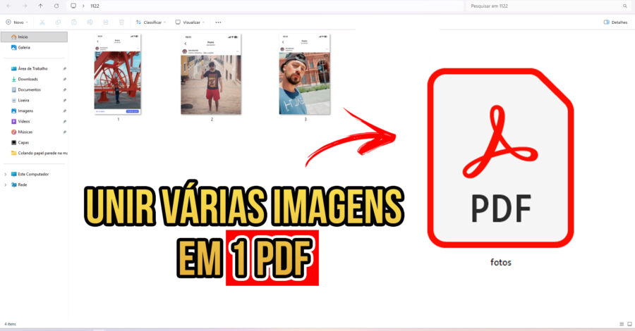 COMO UNIR VÁRIAS IMAGENS EM UM MESMO PDF ( EXPLICAÇÃO FÁCIL )