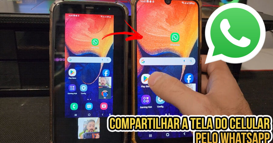 COMO COMPARTILHAR A TELA DO CELULAR NA CHAMADA DE VÍDEO DO WHATSAPP ( A PESSOA VÊ A SUA TELA )