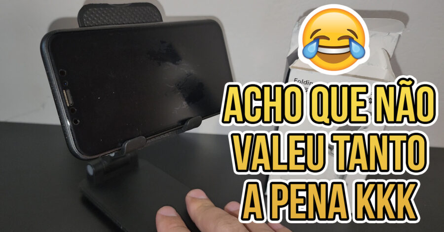 🚎 O VENDEDOR NO ÔNIBUS ME CONVENCEU A COMPRAR ESSE SUPORTE PARA CELULAR… É BOM?