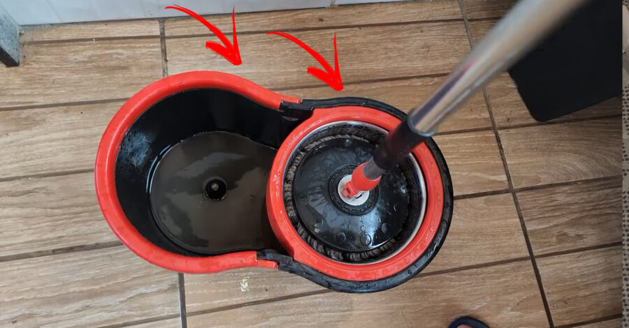 PORQUE O MOP GIRATÓRIO TEM DUAS PARTES? COMO FUNCIONA?